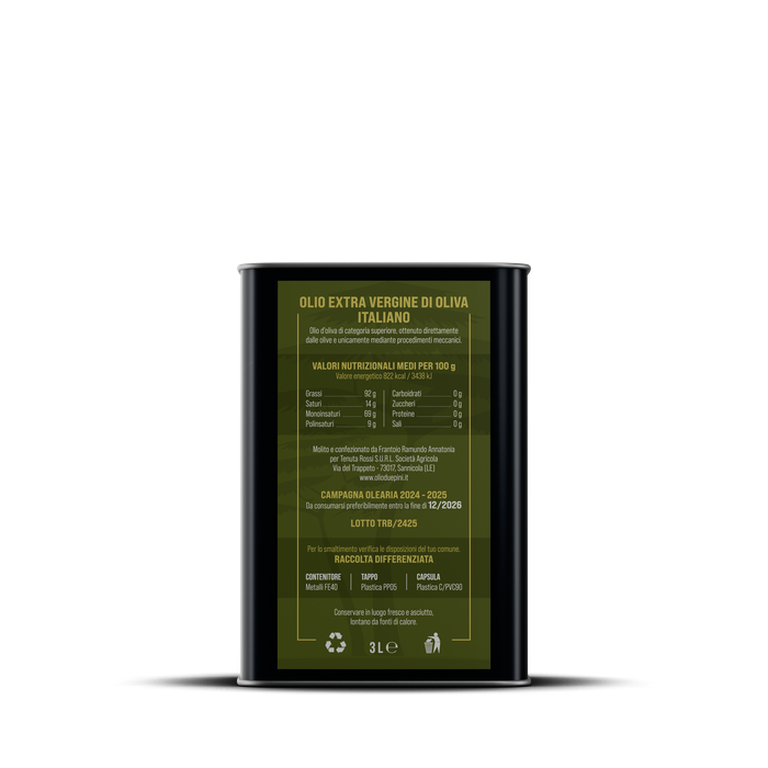 Latta di olio 3lt